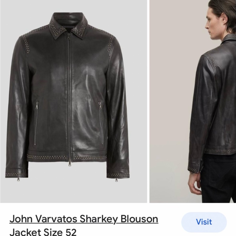 Size 50 Sharkey blouson jacket